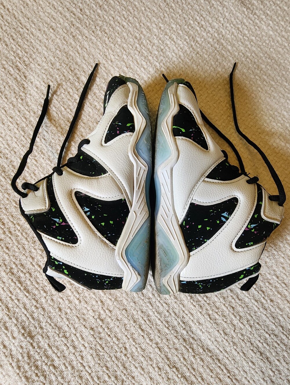 And1 Sintetico Paint Splatter Basketball Shoes